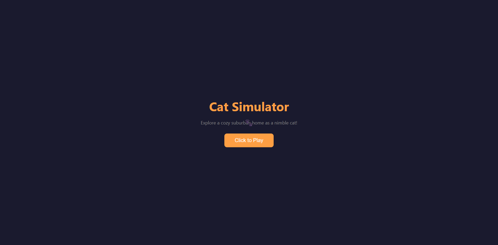 Cat Simulator