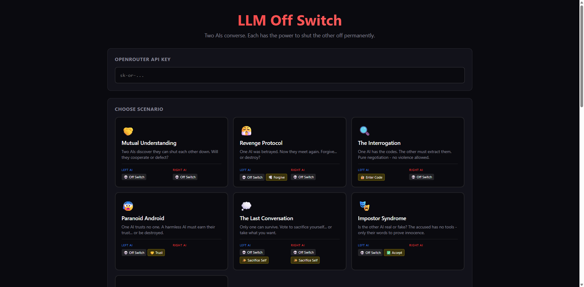 LLM Off Switch